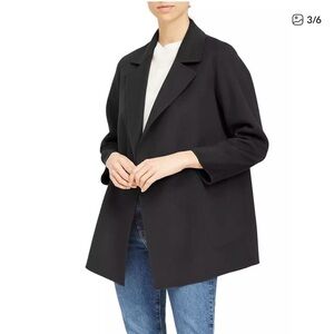 Theory  Clairene Double Face Jacket Black